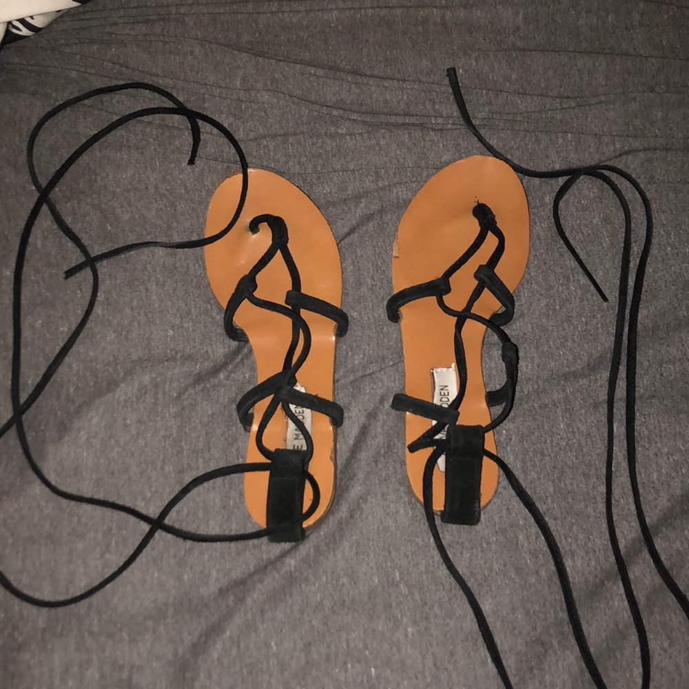 Steve Madden Lace Up Gladiator Sandals